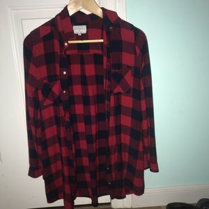 Red Cotton On flannel